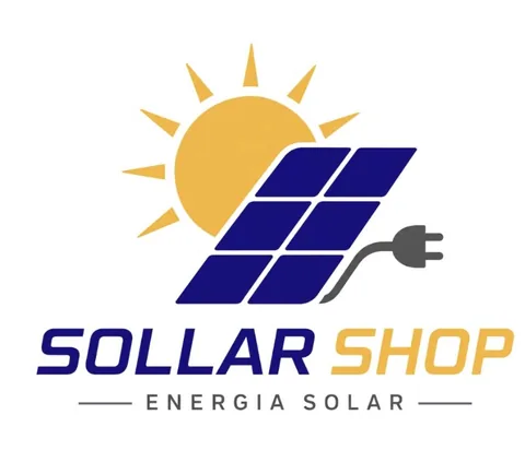 Logo da Sollar Shop, energia solar