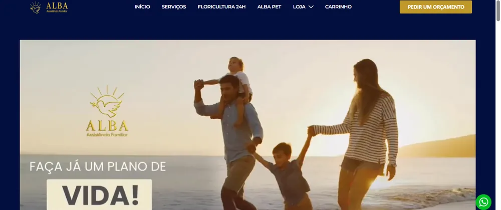 Site de Alba Assistência Familiar