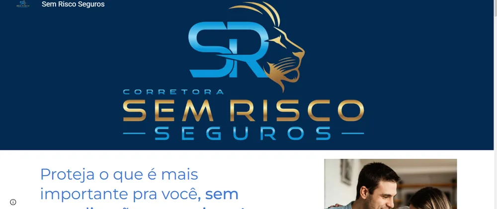 Site de Sem Risco Seguros